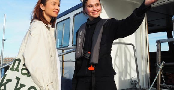 Le ferry et la visite guidée